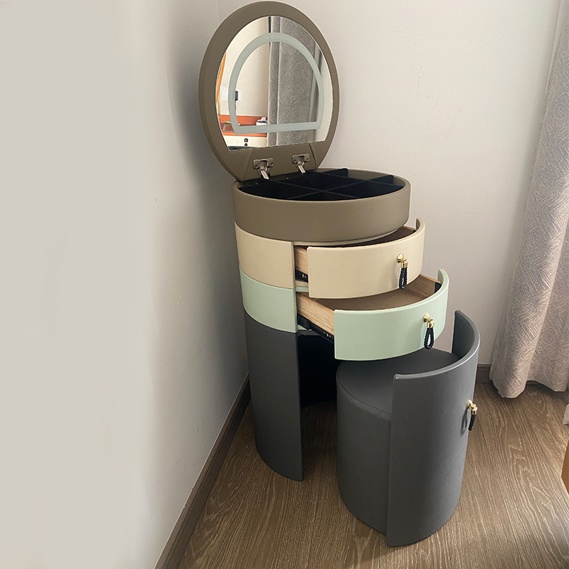 Home Essentials Bathroom Accessories - منظم أساسيات السفر منضدة الزينة لمنتصف