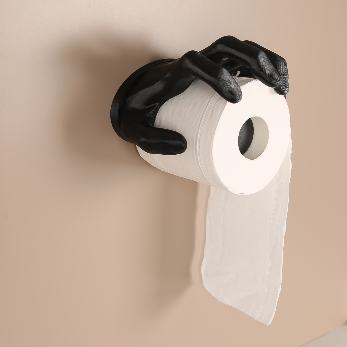 Home Toilet Bathroom Design - صندوق ورق تواليت على شكل يد