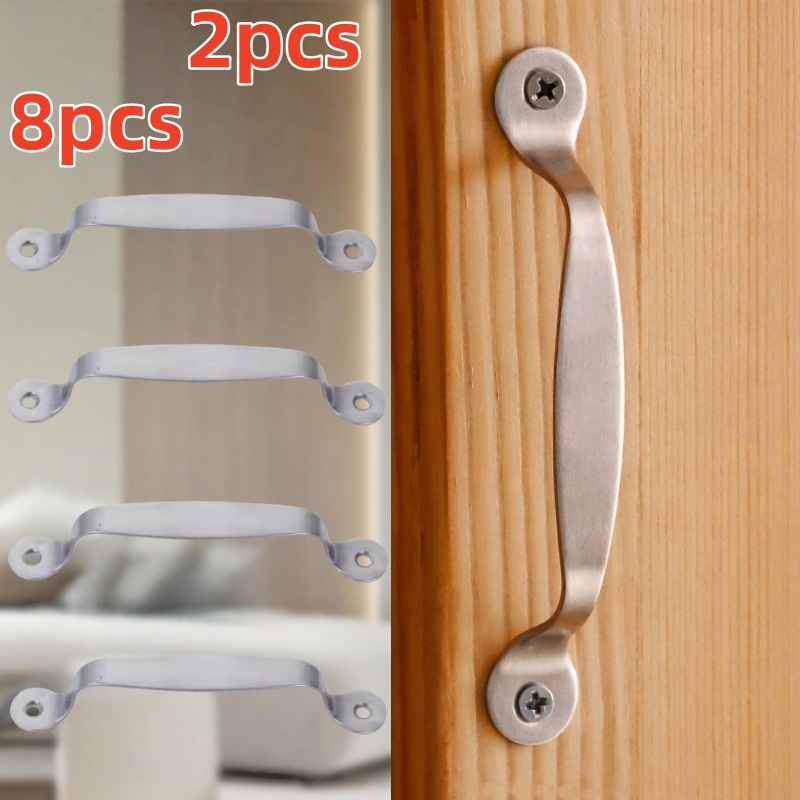 Home Hardware Bathroom Cabinets - 2/8 قطعة من مقابض الخزانات البسيطة،