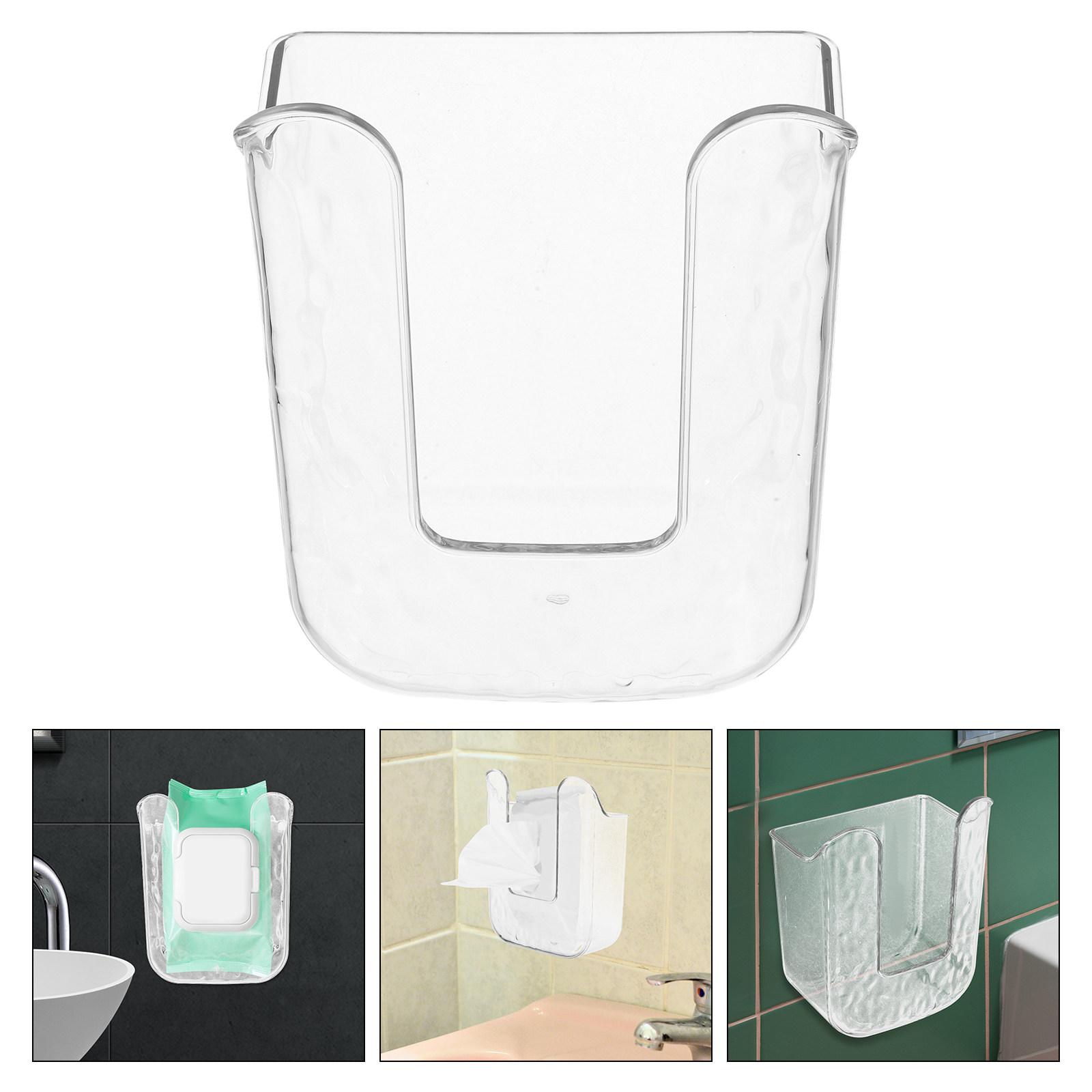 Home Bathroom Paper Towel Dispenser - رف حائط للحمام مع حامل مناديل