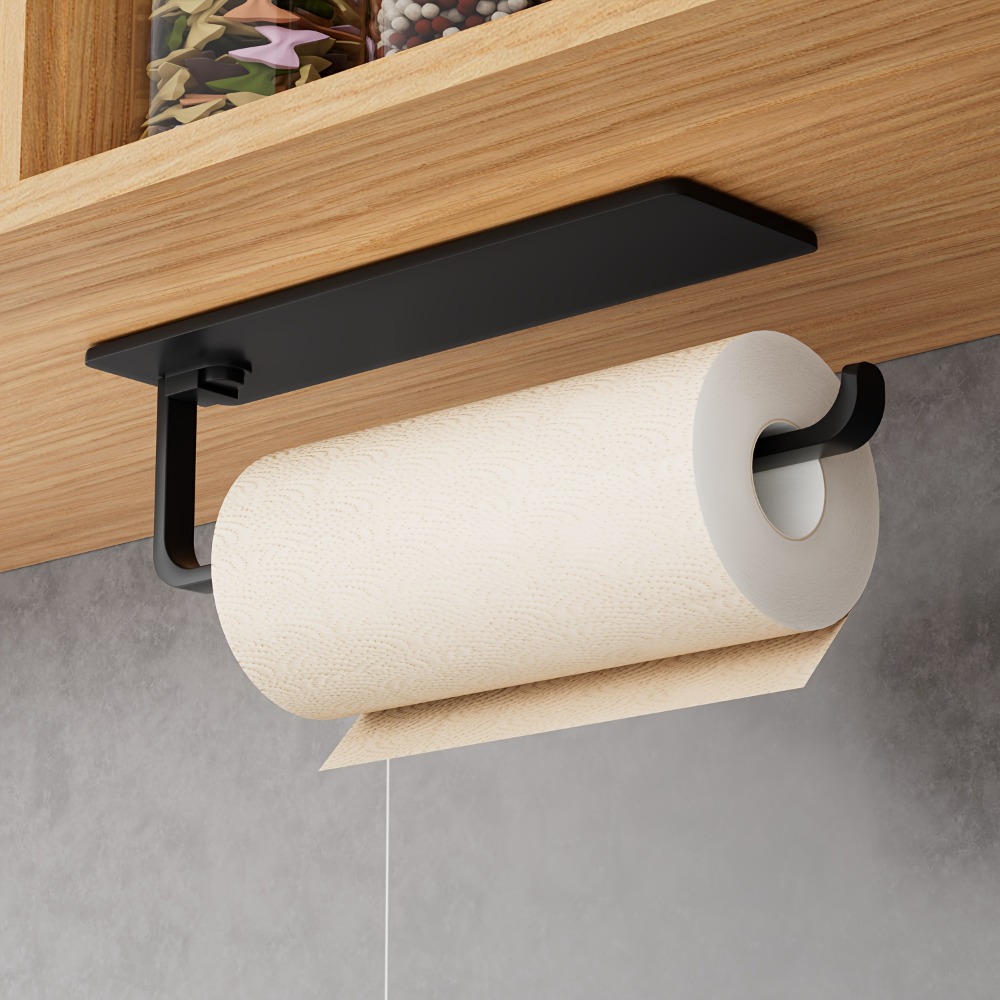 Home Bathroom Paper Towel Dispenser - حامل مناشف المطبخ - موزع مناديل