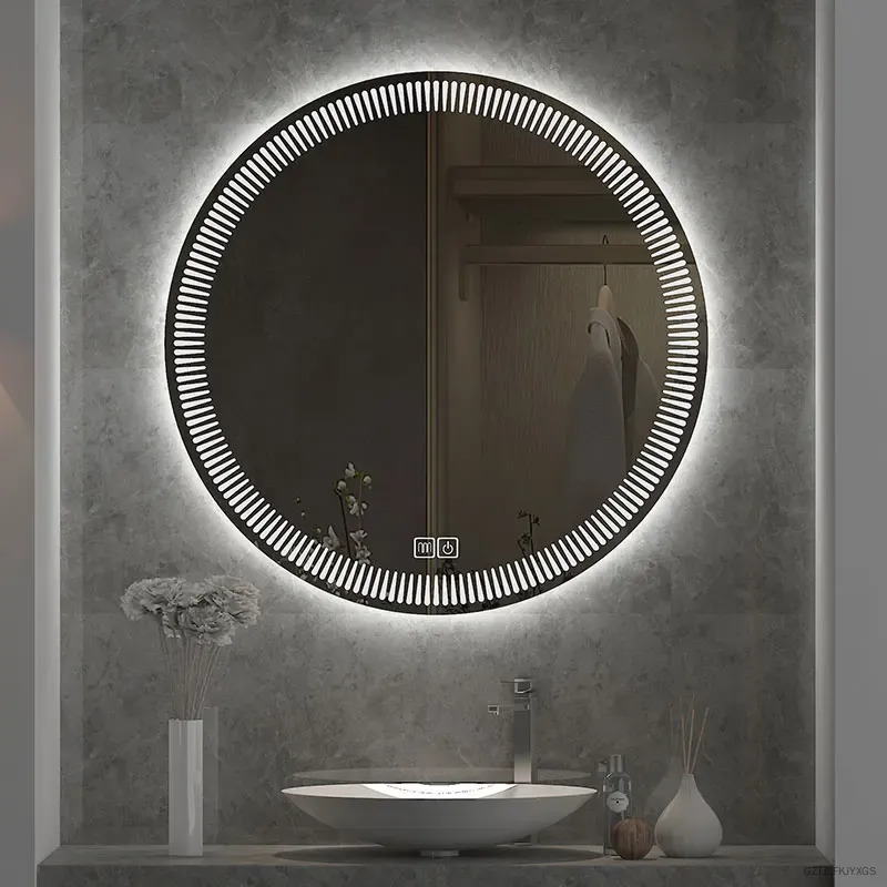Bathroom Mirror Led - مرآة حمام LED دائرية 24 بوصة