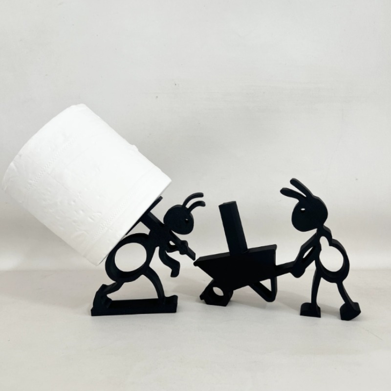 حامل ورق التواليت على شكل نملة - مراجعة Home Bathroom Paper Towel Dispenser وسعره
