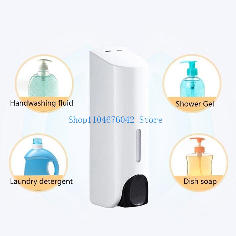 موزعات الشامبو والصابون 5asd م - مراجعة Home Bathroom Wall Soap Dispenser وسعره
