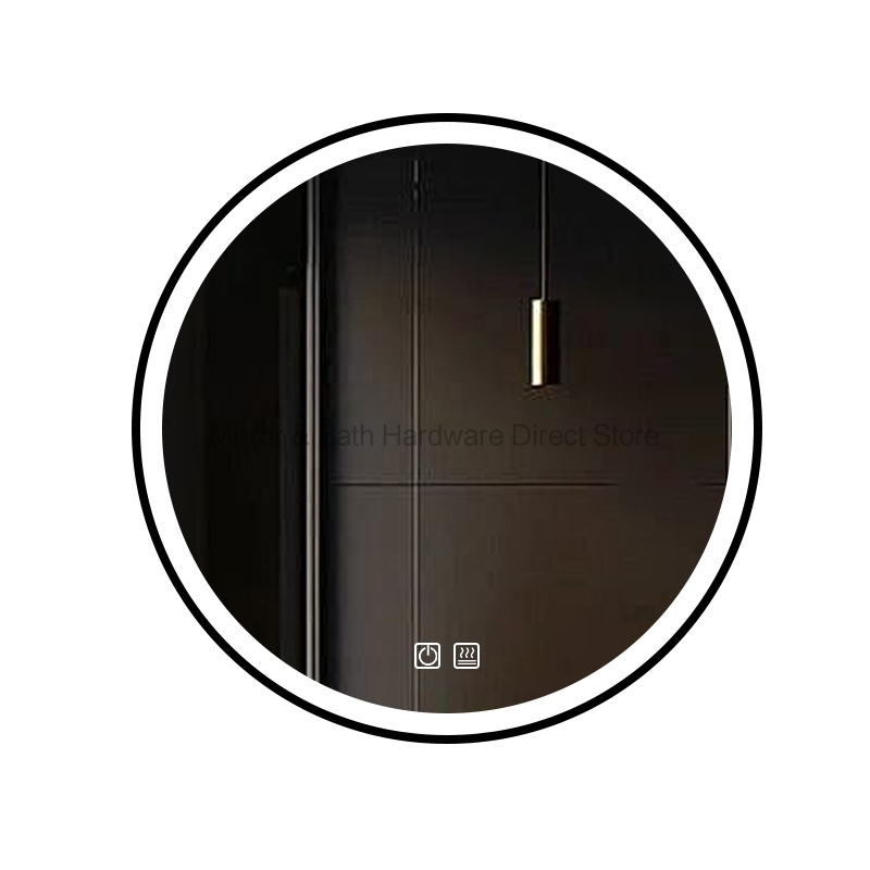 مرآة حمام ذكية دائرية بقطر 50  - مراجعة Bathroom Mirror Led وسعره