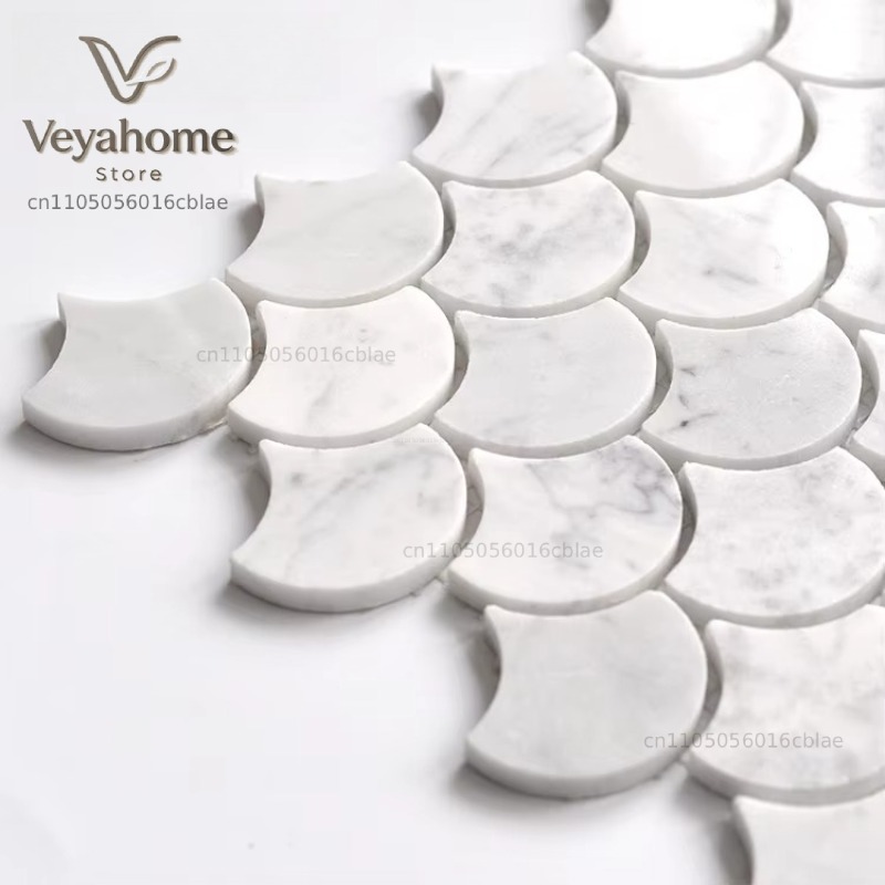 بلاط فسيفساء رخامي مموج على شك - مراجعة Home Bathroom Wall Tiles وسعره