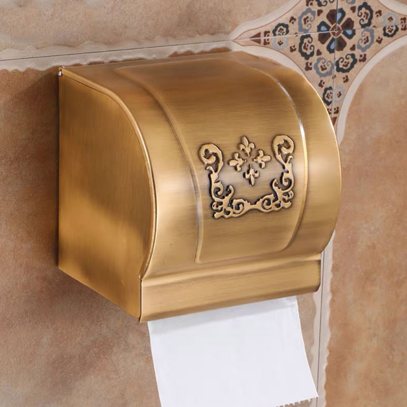 حامل الصندوق المناديل الحمام ا - مراجعة Home Bathroom Paper Towel Dispenser وسعره