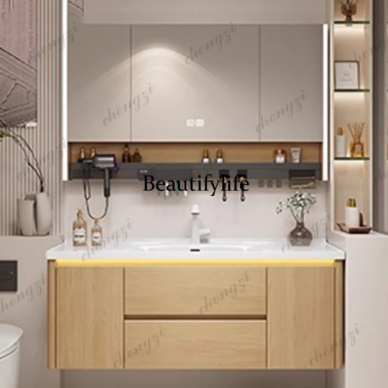 خزانة تخزين M07 مع مرآة، أرفف  - مراجعة Home Bathroom Partition وسعره