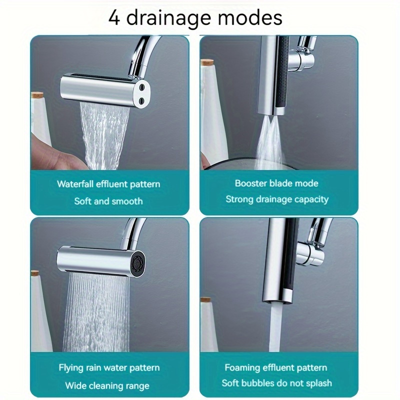 محول صنبور متعدد الوظائف، قطعة - مراجعة Home Essentials Bathroom Accessories وسعره
