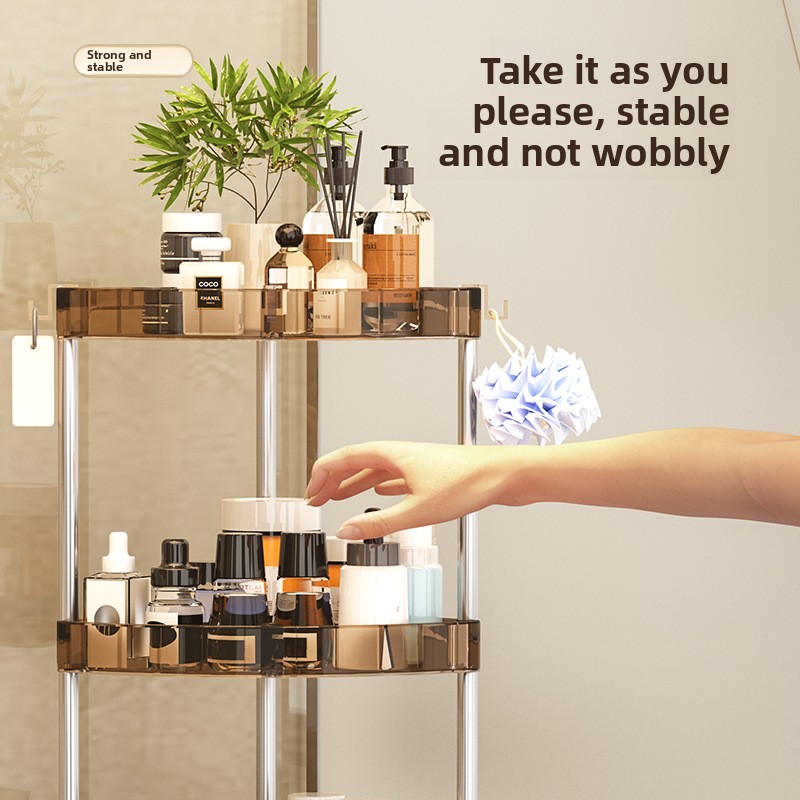 رف تخزين للحمام متعدد الطبقات، - مراجعة Home Essentials Bathroom Rack وسعره