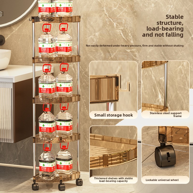 رف تخزين للحمام متعدد الطبقات، - مراجعة Home Essentials Bathroom Rack وسعره