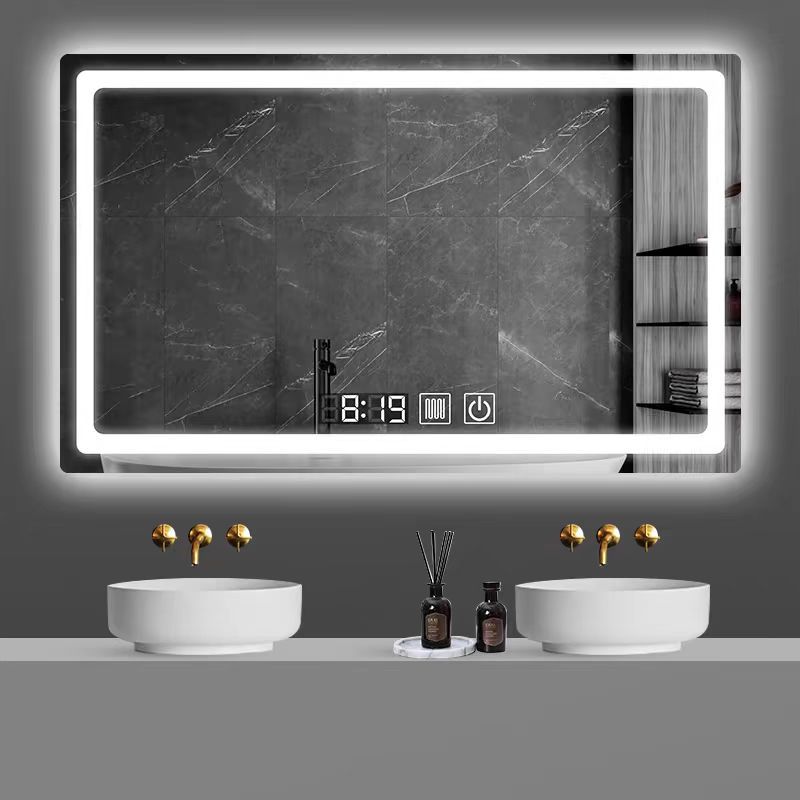 مرآة حمام LED عصرية مقاس 16×24 - مراجعة Bathroom Mirror Led وسعره