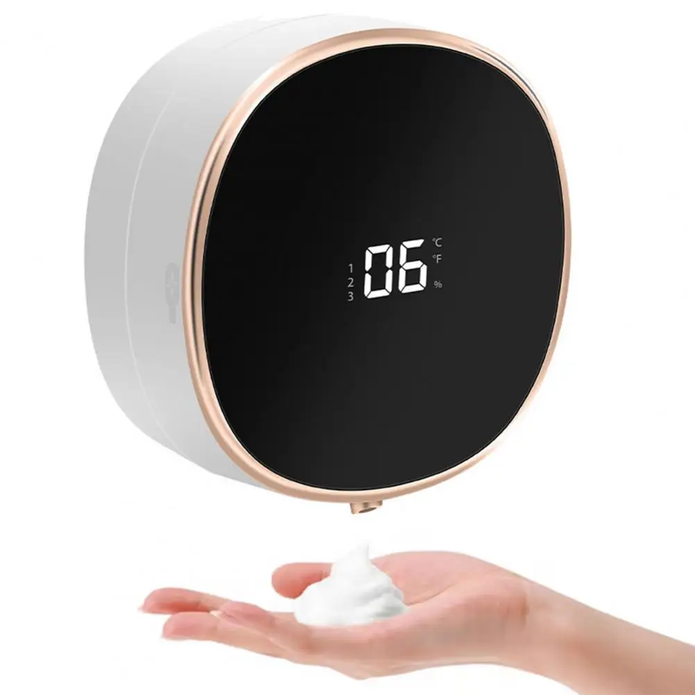 موزع صابون كهربائي مع زر لمس،  - مراجعة Home Bathroom Wall Soap Dispenser وسعره