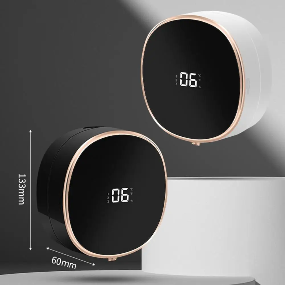 موزع صابون كهربائي مع زر لمس،  - مراجعة Home Bathroom Wall Soap Dispenser وسعره