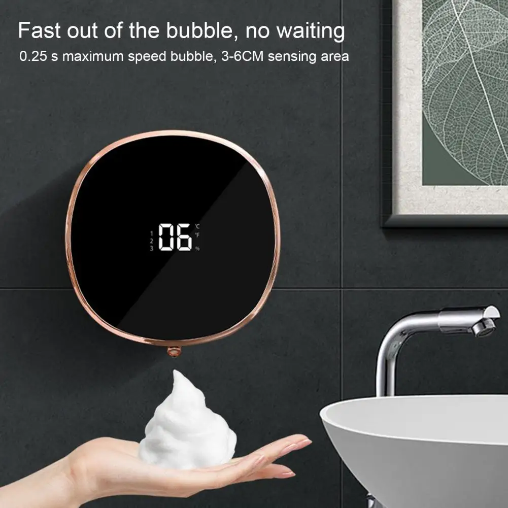 موزع صابون كهربائي مع زر لمس،  - مراجعة Home Bathroom Wall Soap Dispenser وسعره