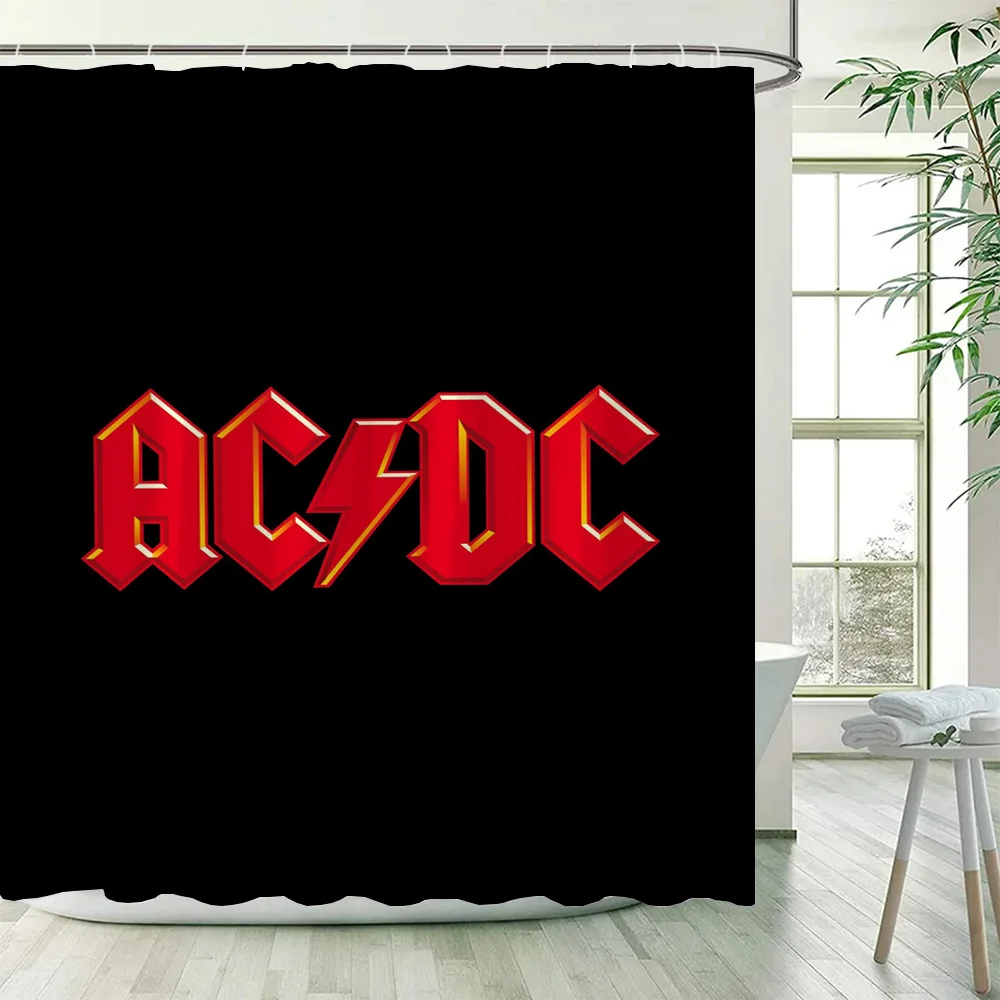 ستارة دش Rock-ACDC لإكسسوارات  - مراجعة Home Bathroom Partition وسعره