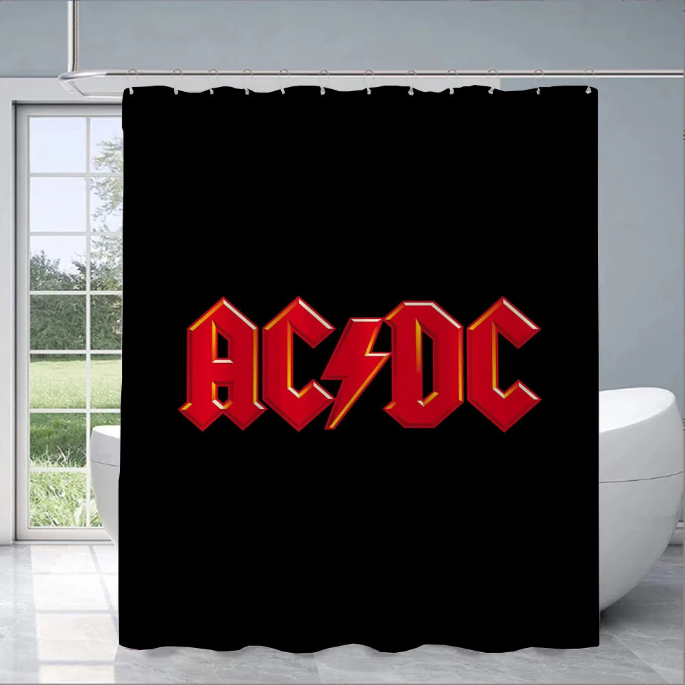 ستارة دش Rock-ACDC لإكسسوارات  - مراجعة Home Bathroom Partition وسعره