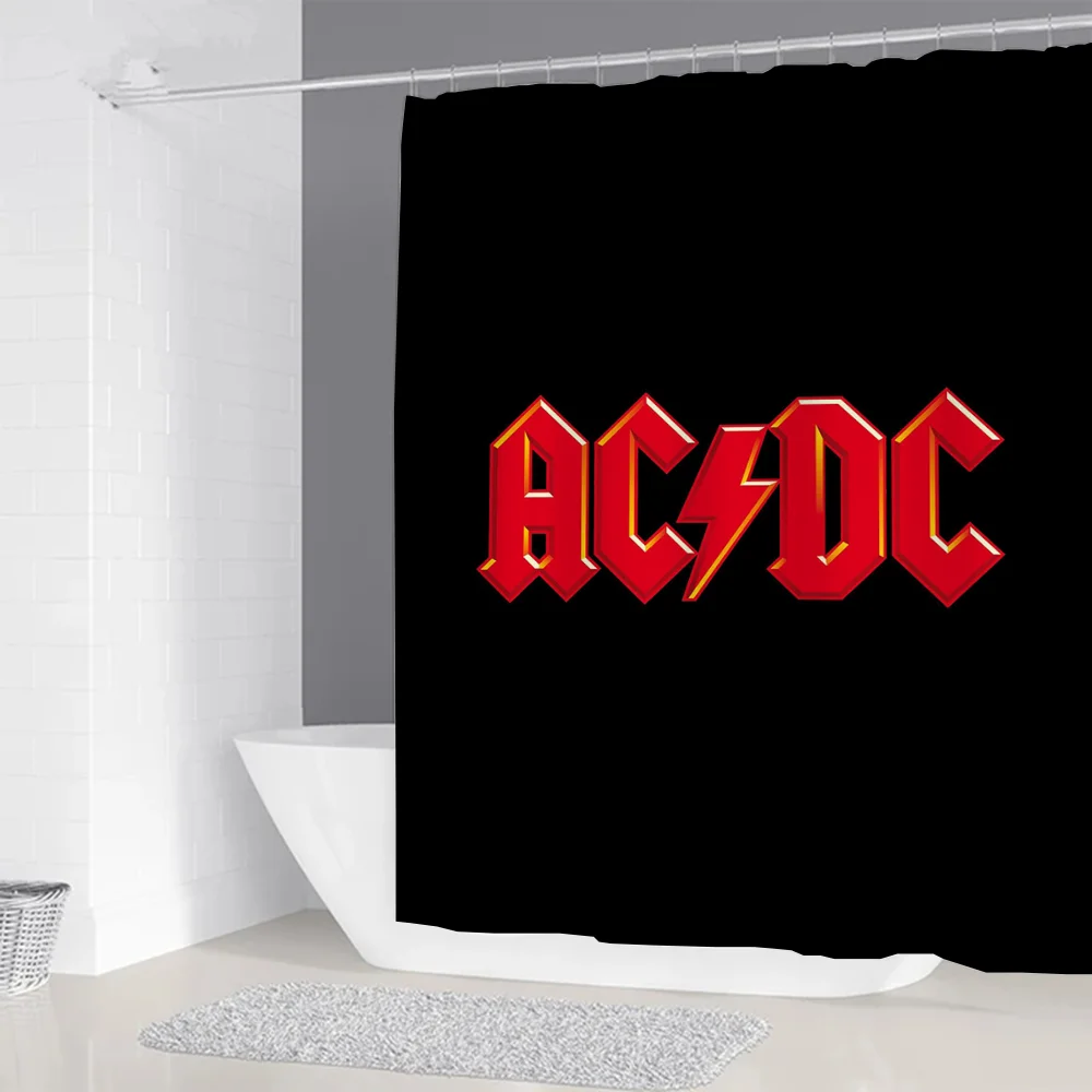 ستارة دش Rock-ACDC لإكسسوارات  - مراجعة Home Bathroom Partition وسعره