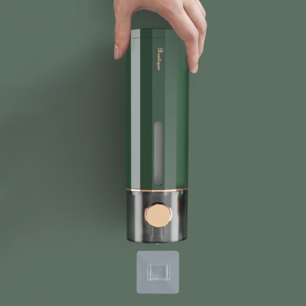 موزع صابون يدوي سعة 450 مل للت - مراجعة Home Bathroom Wall Soap Dispenser وسعره