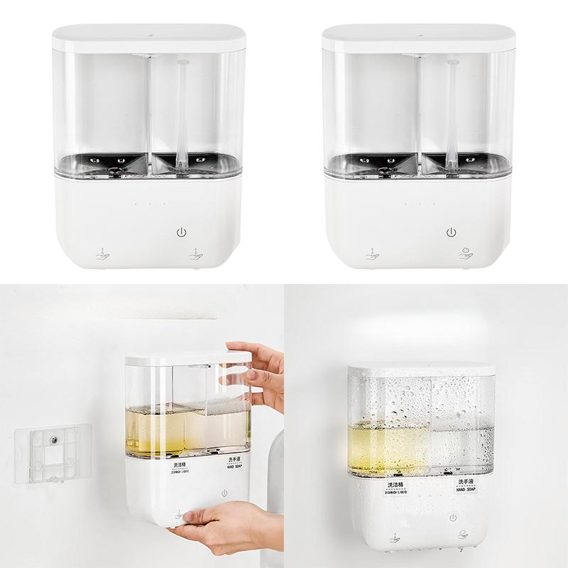 موزع صابون كهربائي للحائط بدون - مراجعة Home Bathroom Wall Soap Dispenser وسعره