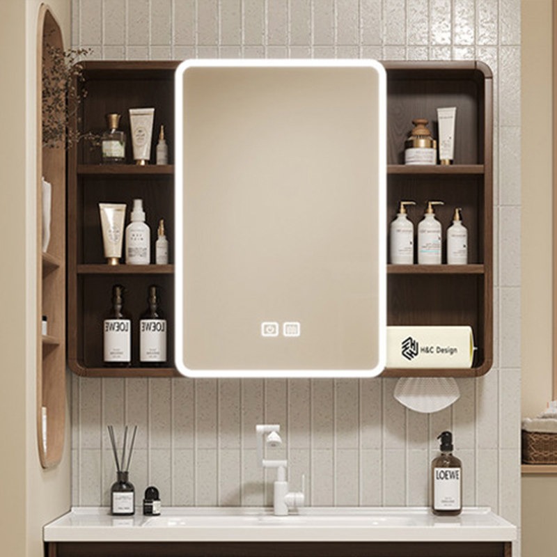 خزانة حمام بمرآة ورفوف، تصميم  - مراجعة Home Toilet Bathroom Design وسعره
