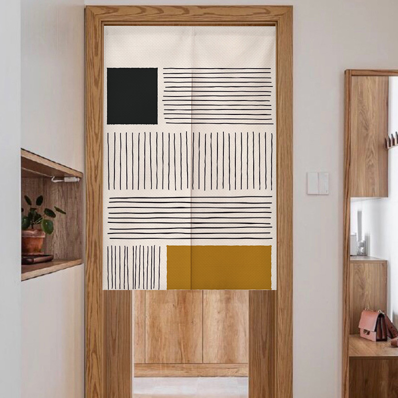 ستارة باب على طراز Wabi-sabi ب - مراجعة Home Bathroom Partition وسعره