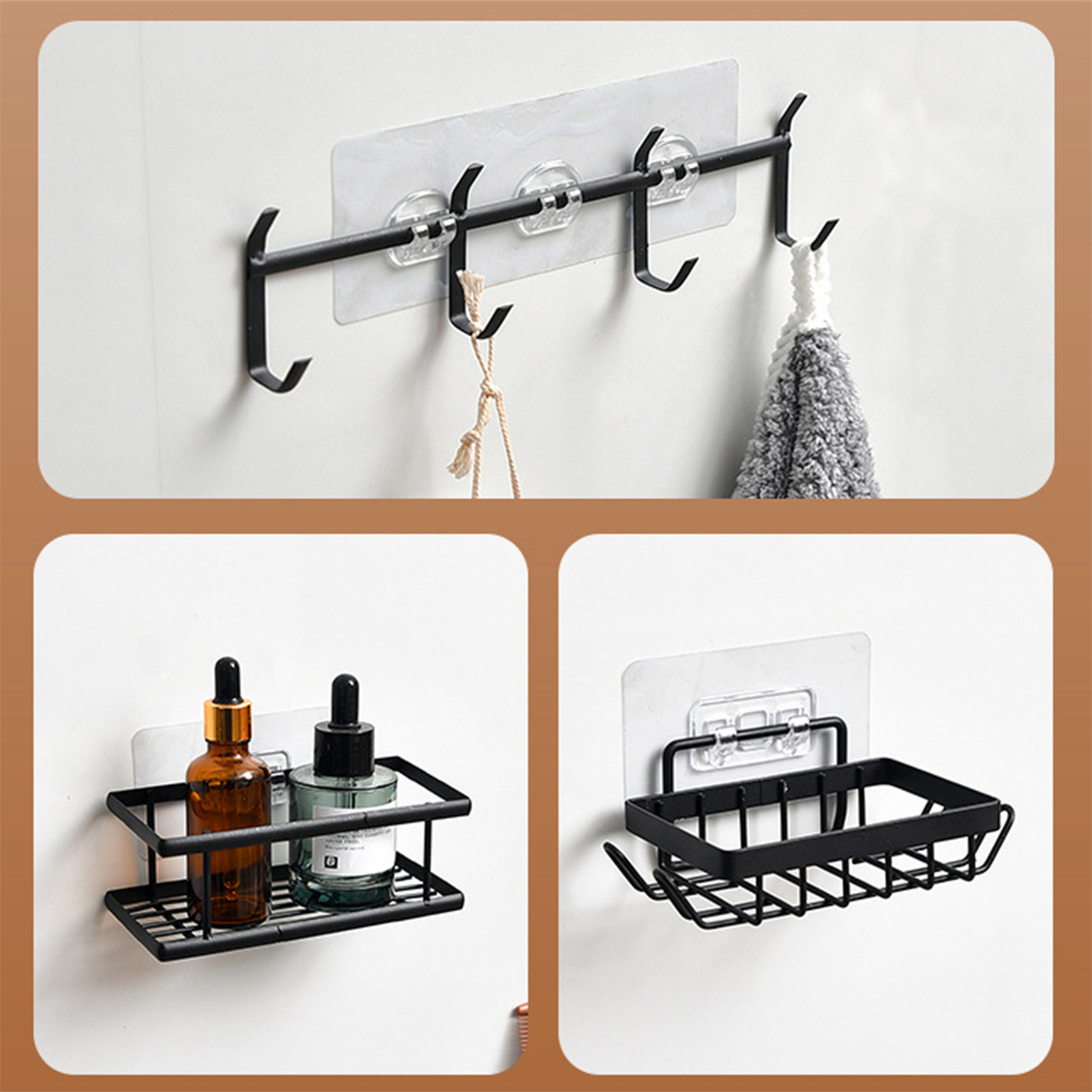 منظم حمام، مجموعة رفوف للاستحم - مراجعة Home Essentials Bathroom Rack وسعره