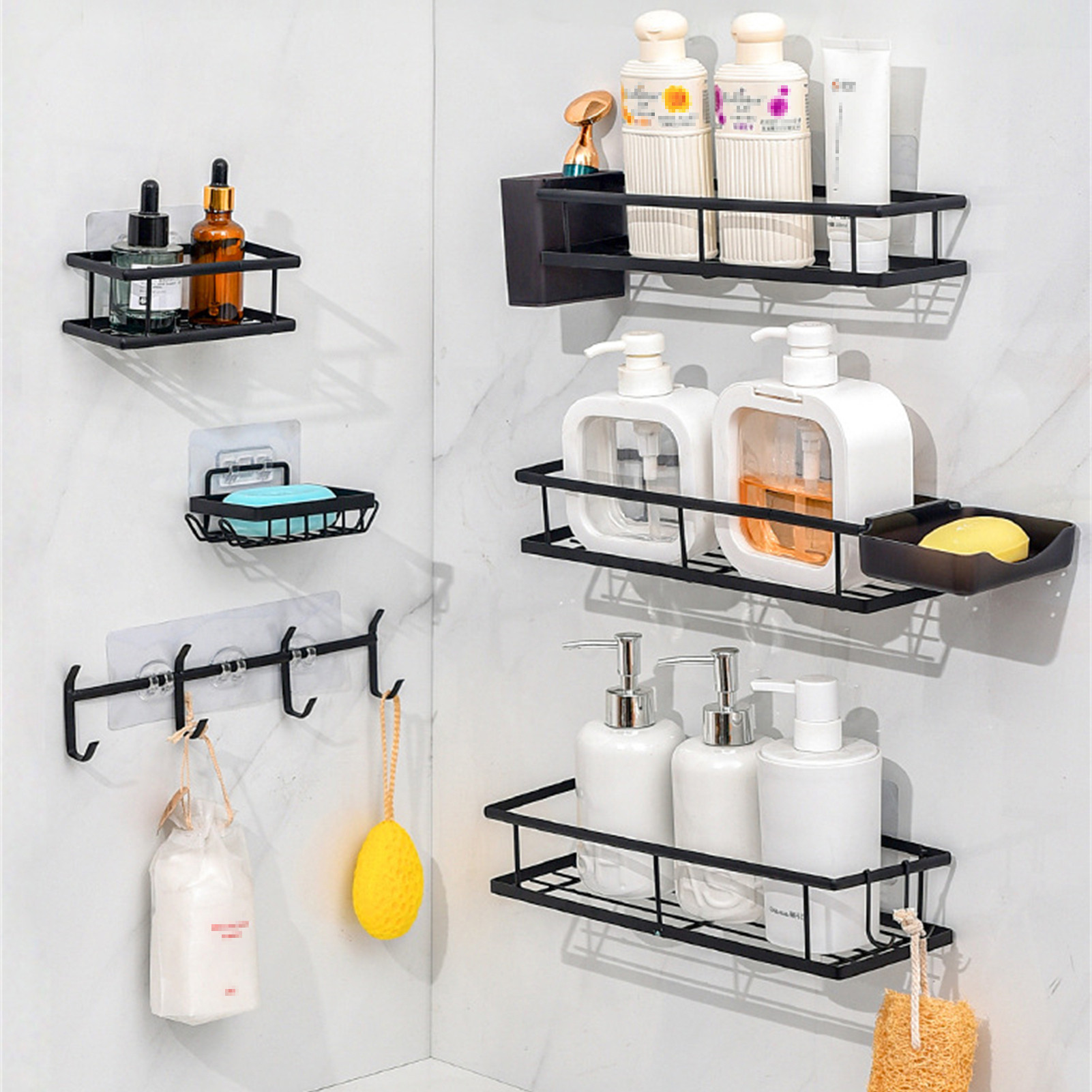 منظم حمام، مجموعة رفوف للاستحم - مراجعة Home Essentials Bathroom Rack وسعره