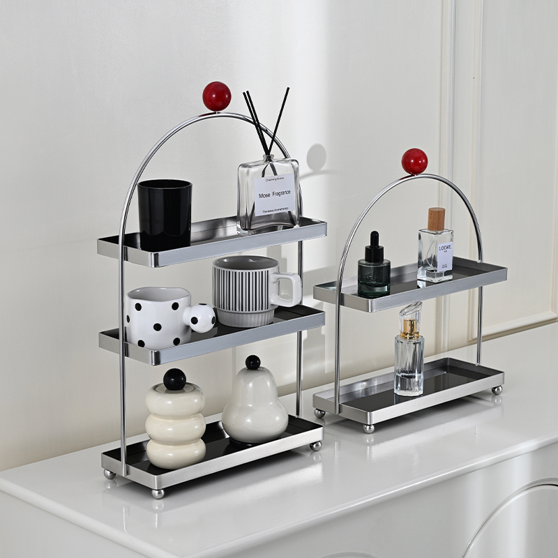 منظم مكتبي على شكل قوس، حامل أ - مراجعة Home Essentials Bathroom Rack وسعره