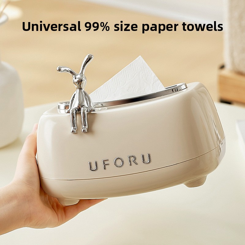 صندوق مناديل متعدد الوظائف من  - مراجعة Home Bathroom Paper Towel Dispenser وسعره