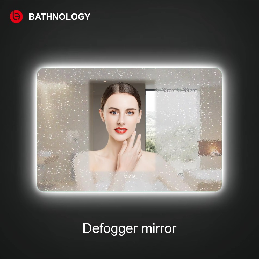 مرآة حمام LED مستطيلة كبيرة بإ - مراجعة Bathroom Mirror Led وسعره