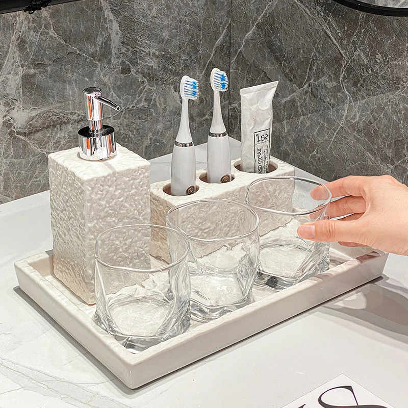 مجموعة مستلزمات الحمام الأساسي - مراجعة Home Essentials Bathroom Accessories وسعره