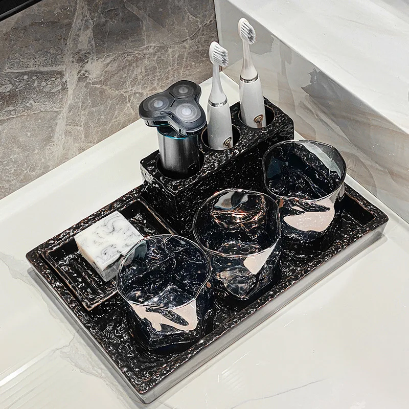 مجموعة مستلزمات الحمام الأساسي - مراجعة Home Essentials Bathroom Accessories وسعره