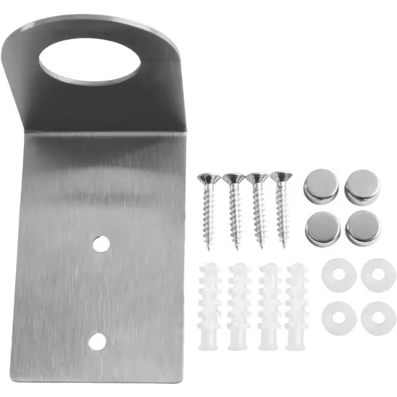 منظم حمام مثبت على الحائط من ا - مراجعة Home Bathroom Wall Soap Dispenser وسعره