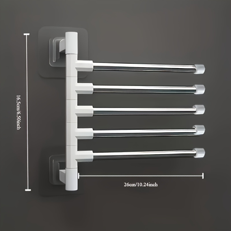 رف مناشف عصري بسيط بتصميم عائم - مراجعة Home Essentials Bathroom Rack وسعره