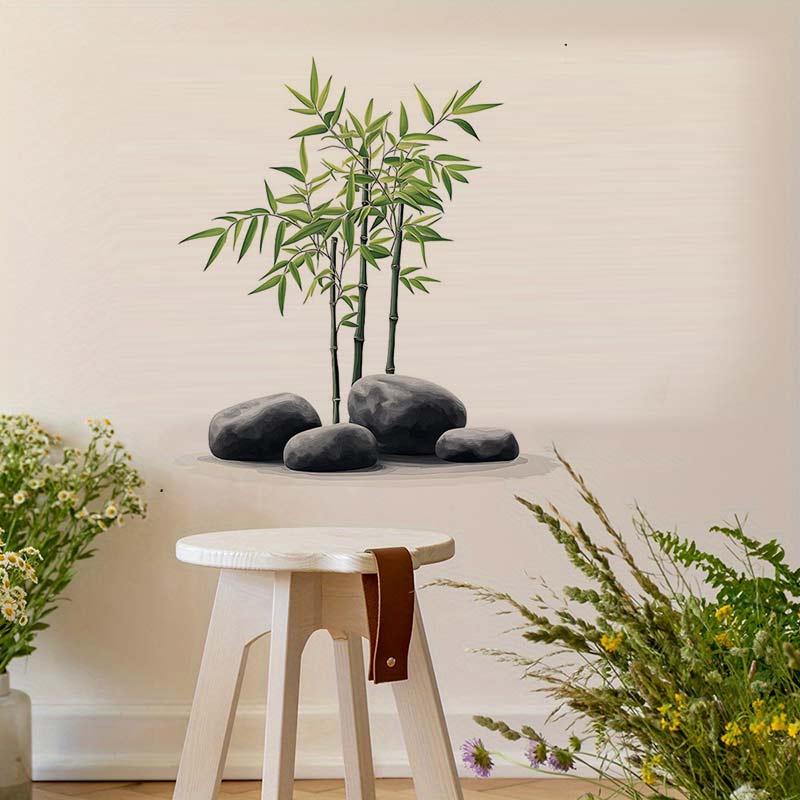 الحبر الخيزران الجدار ملصق الح - مراجعة Home Bathroom Wall Tiles وسعره