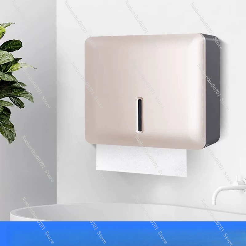 صندوق مناديل ورقية يثبت على ال - مراجعة Home Bathroom Paper Towel Dispenser وسعره