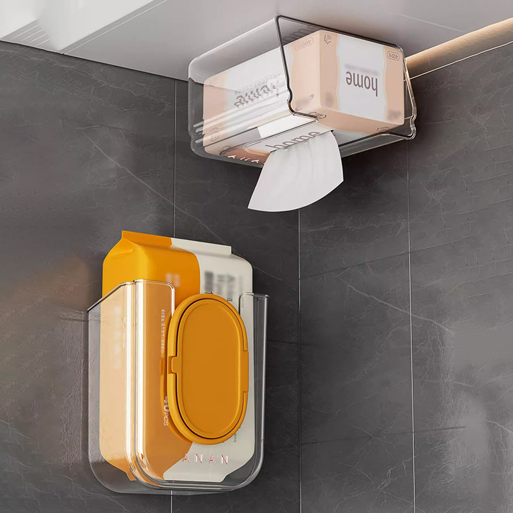موزع مناديل مبللة مثبت على الح - مراجعة Home Bathroom Paper Towel Dispenser وسعره