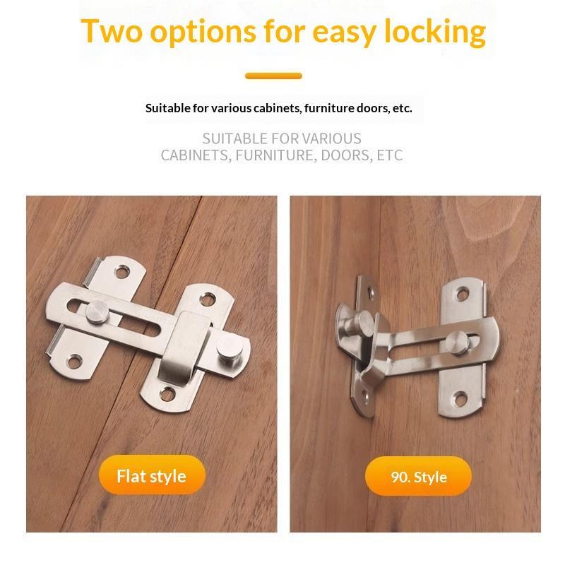 【HG】قفل باب سميك من الفولاذ ال - مراجعة Home Hardware Bathroom Cabinets وسعره