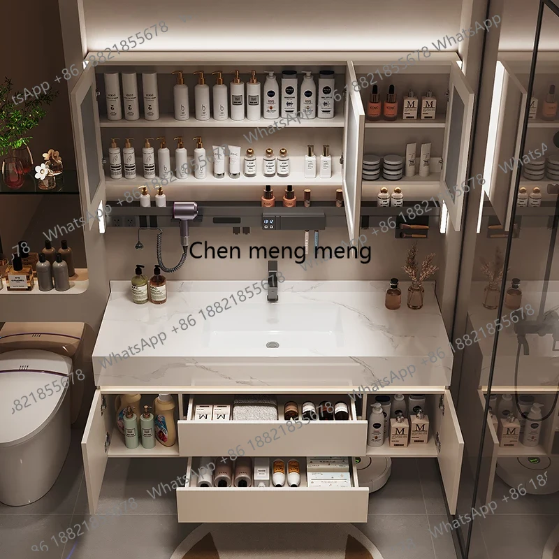 B567 خزانة حمام فاخرة مع أرفف  - مراجعة Home Bathroom Partition وسعره
