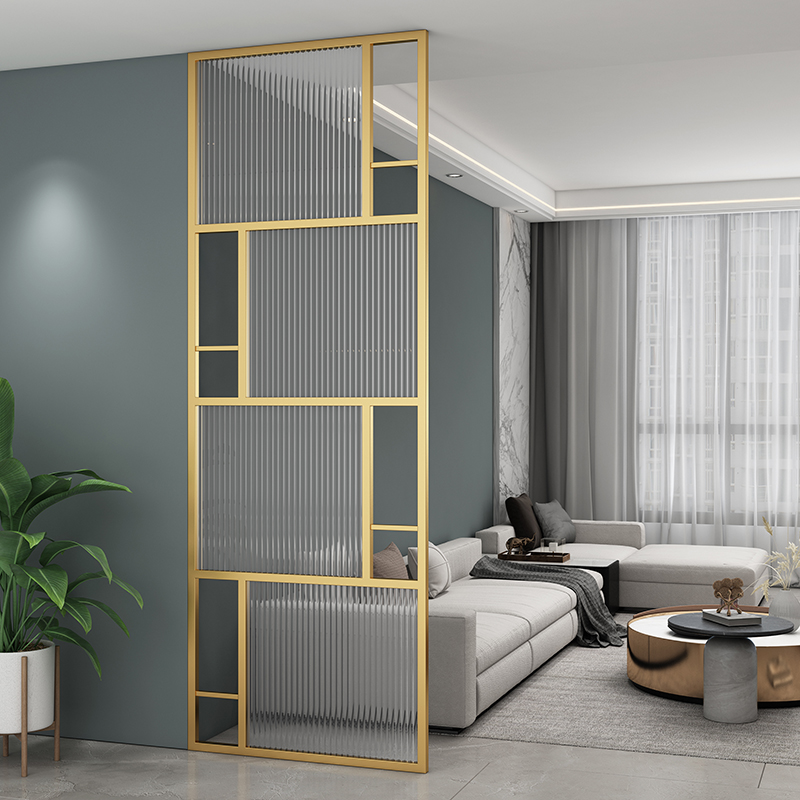 بسيطة الحديثة المموج الزجاج ال - مراجعة Home Bathroom Partition وسعره