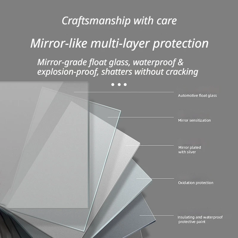مرآة حمام LED ثمانية الأضلاع م - مراجعة Bathroom Mirror Led وسعره