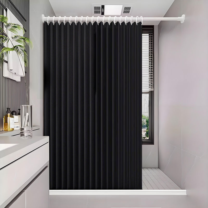 ستارة حمام مغناطيسية قابلة للط - مراجعة Home Bathroom Partition وسعره