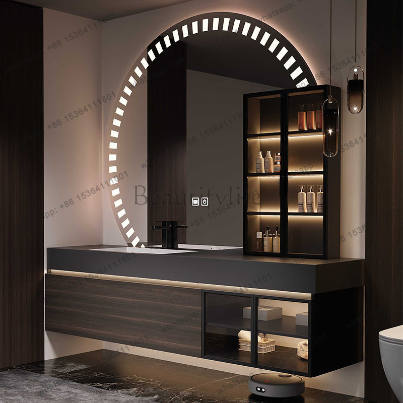 LJYOrganizer خزانة حمام عصرية  - مراجعة Home Bathroom Partition وسعره