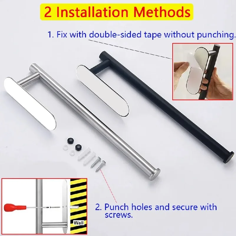 حامل مناديل ورقية للمطبخ، موزع - مراجعة Home Bathroom Paper Towel Dispenser وسعره