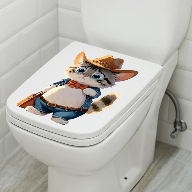 ملصق مرحاض بتصميم المحيط، مقاو - مراجعة Home Toilet Bathroom Design وسعره