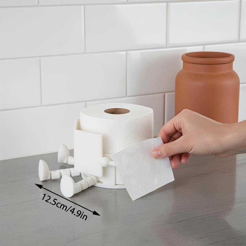 حامل ورق تواليت جديد لطيف ومبت - مراجعة Home Toilet Bathroom Design وسعره