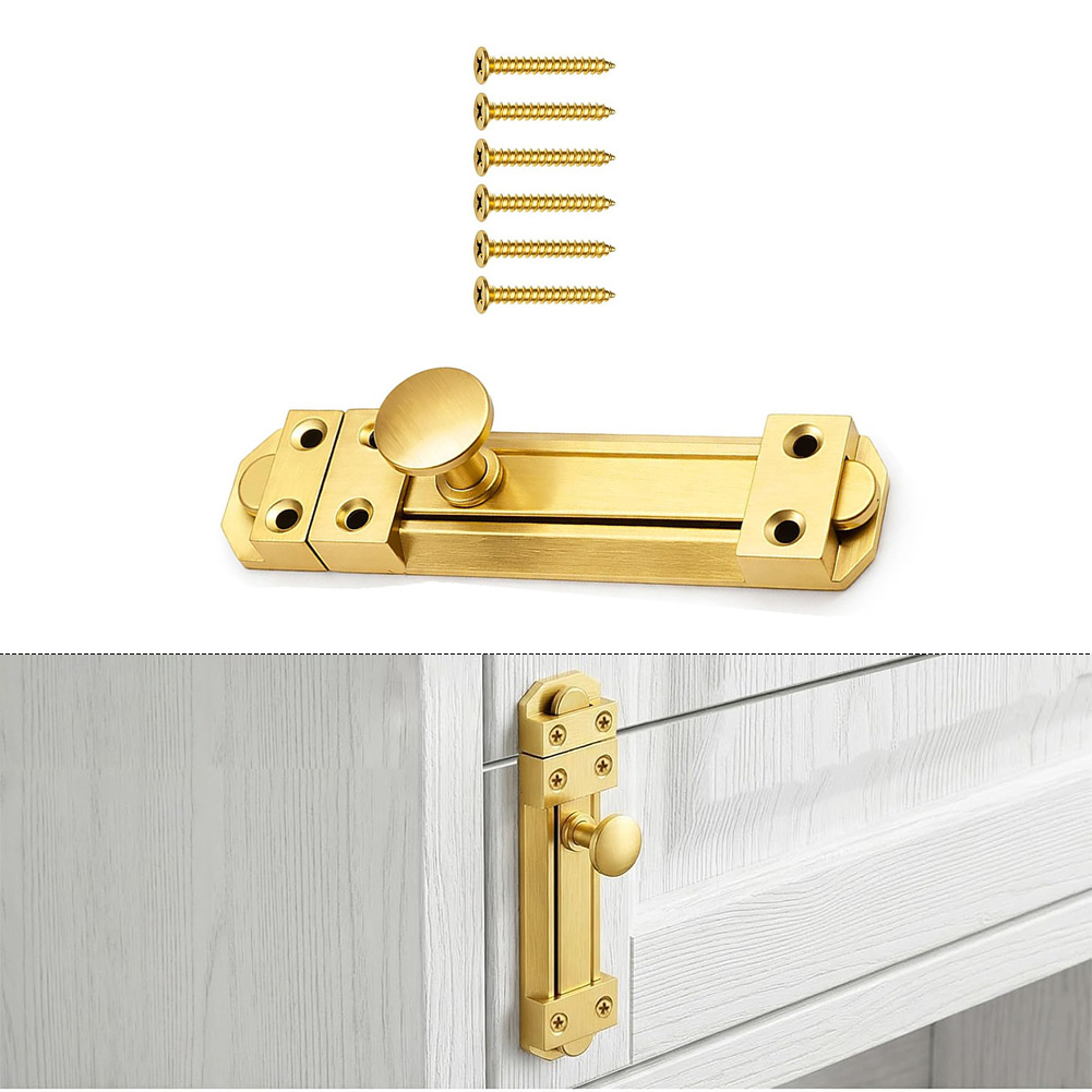 قفل باب منزلق من النحاس الصلب  - مراجعة Home Hardware Bathroom Cabinets وسعره