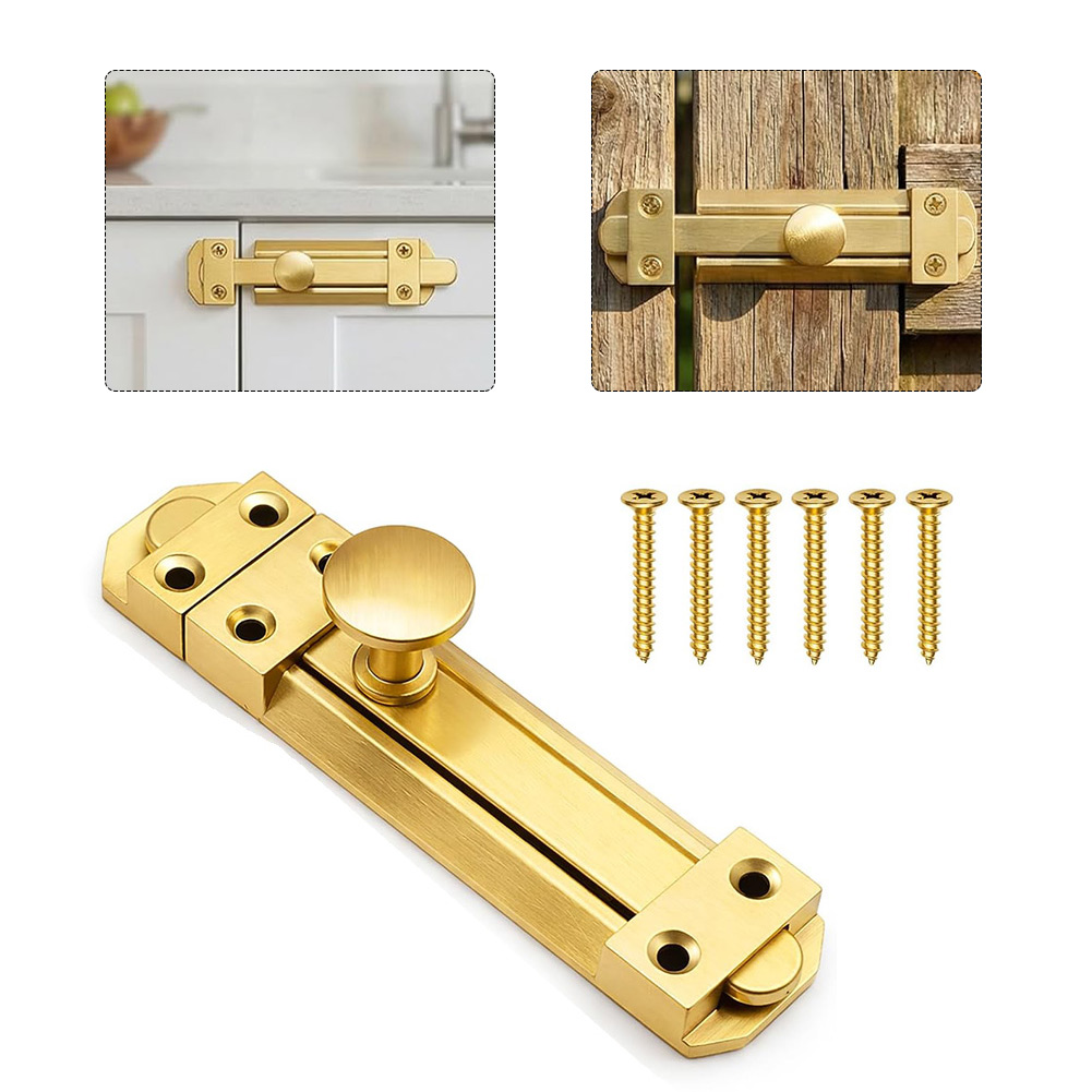 قفل باب منزلق من النحاس الصلب  - مراجعة Home Hardware Bathroom Cabinets وسعره