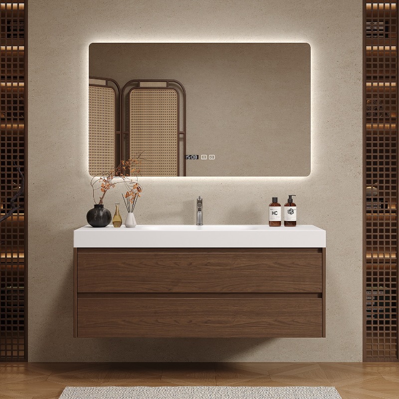 خزانة حمام خشبية فاخرة حديثة م - مراجعة Home Bathroom Partition وسعره